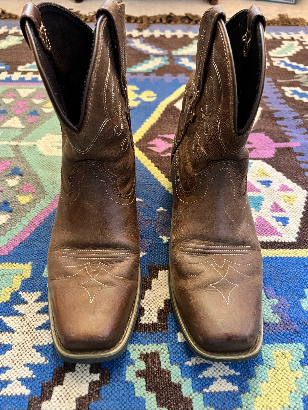 Women’s Ariat leather booties